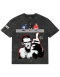La haine acid washed tee - OCD