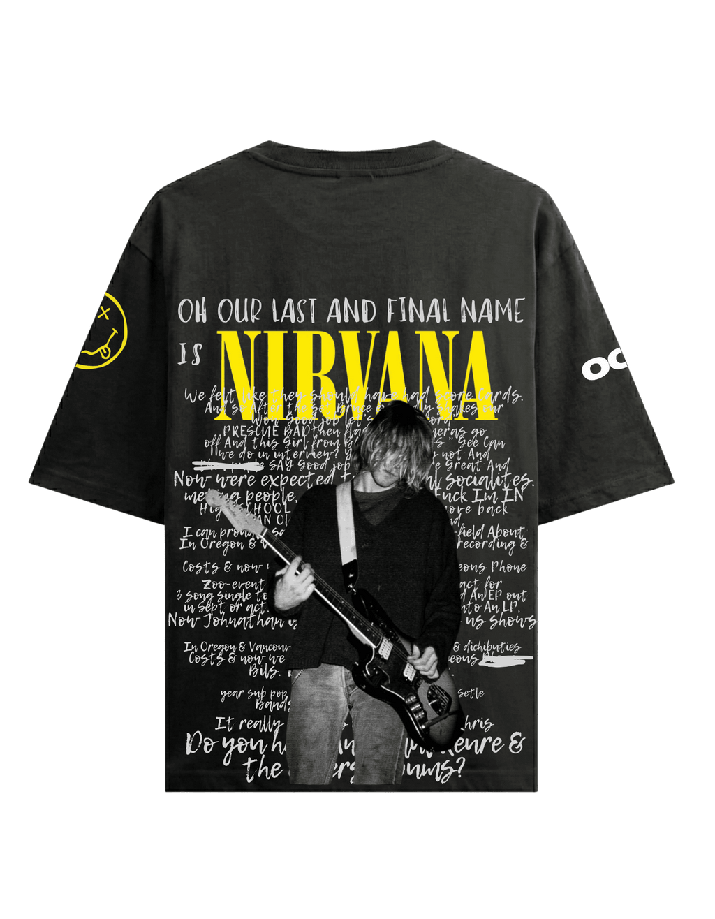 Nirvana oversize tee - OCD