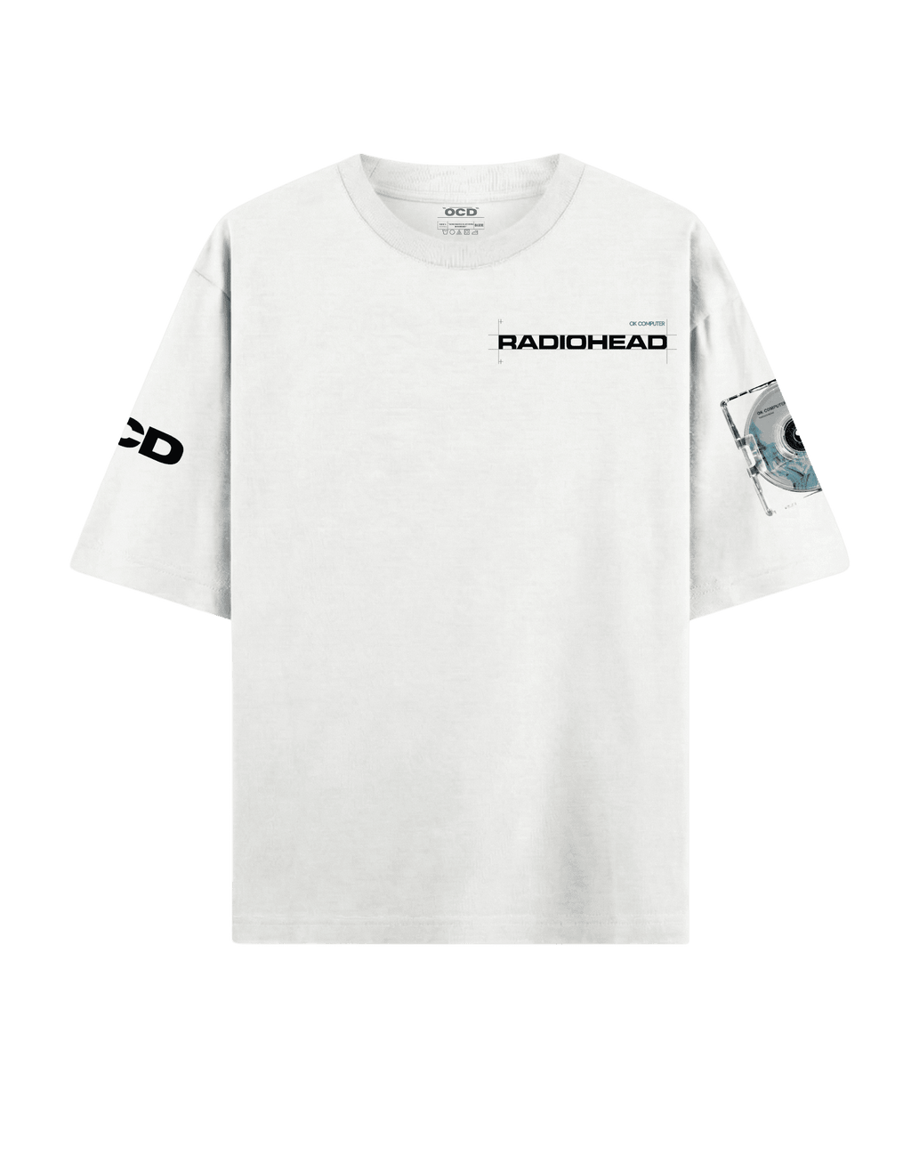 Let down Radiohead oversize tee - OCD