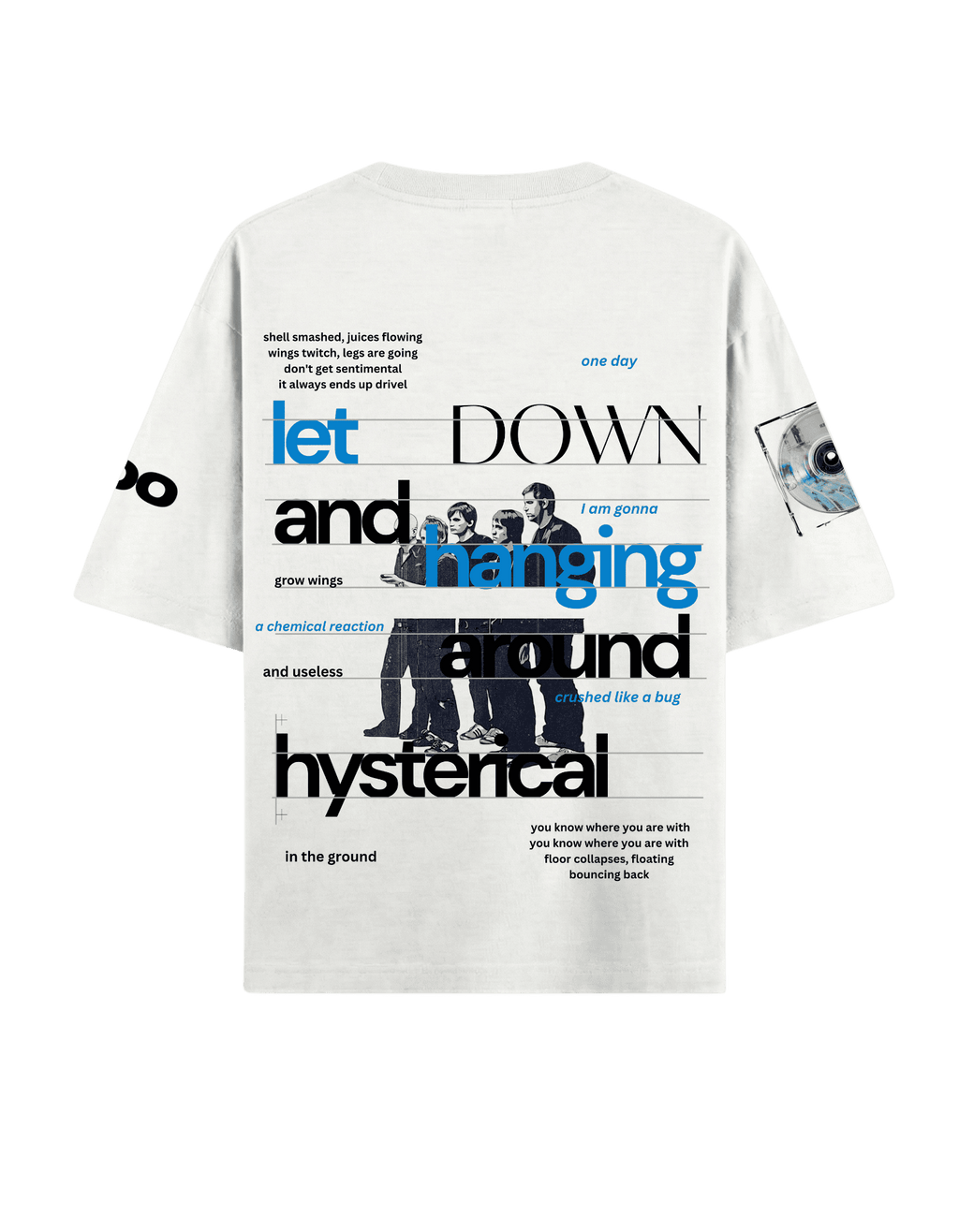 Let down Radiohead oversize tee - OCD