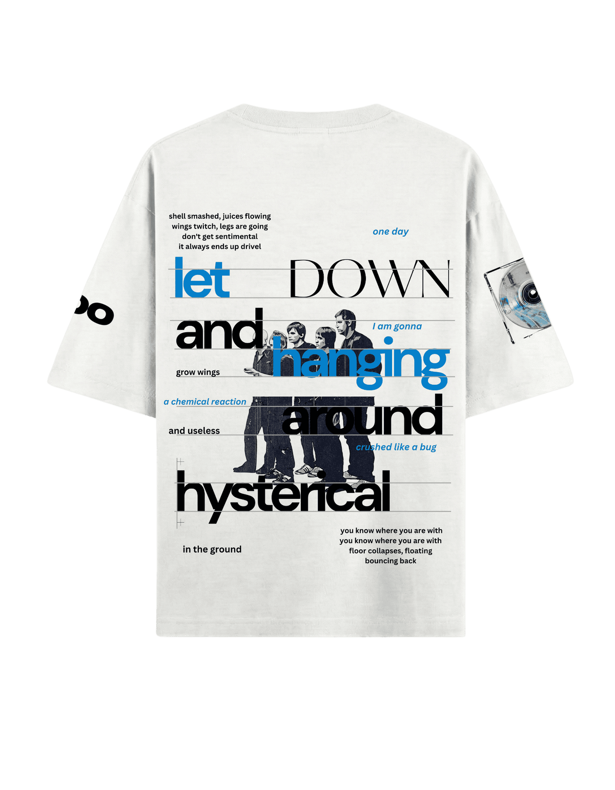 Let down Radiohead oversize tee - OCD