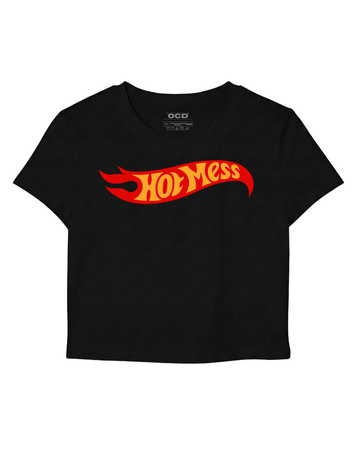 Hotmess baby tee - OCD