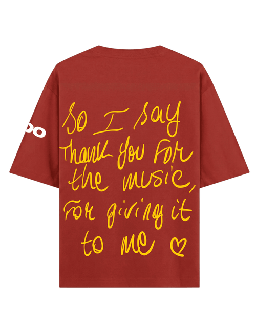 ABBA oversize tee - OCD