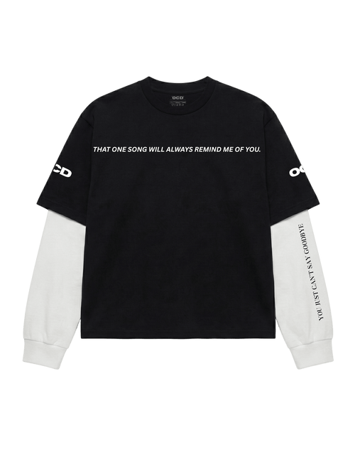 Cigarette after sex attached sleeves tee - OCD