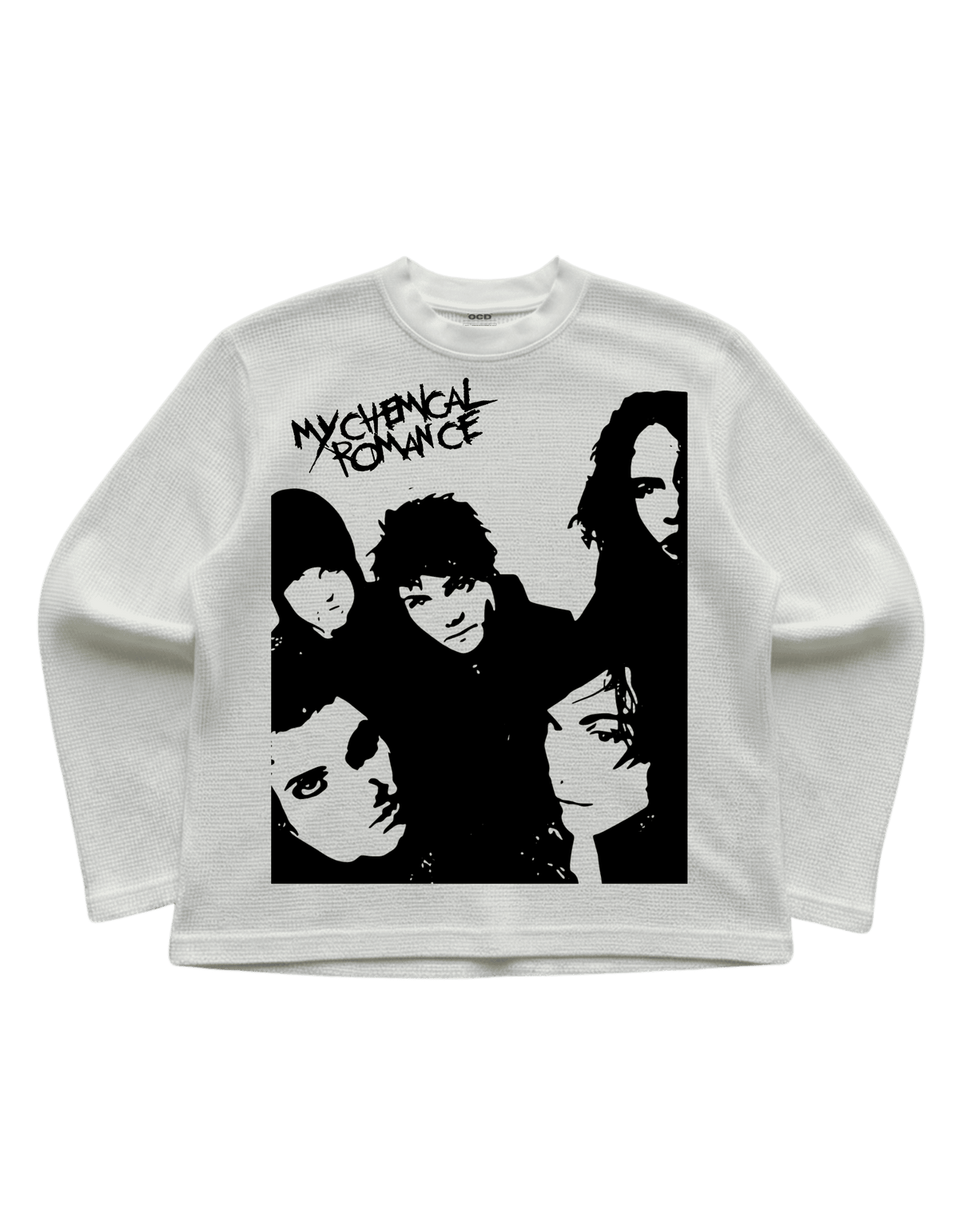 My chemical romance waffle tee - OCD
